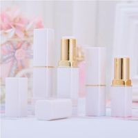 Storage Bottles & Jars Wholesale 12.1MM Empty Lipstick Containers Pearl White Lip Stick Bottle Lipgloss Lipbalm Tubes Cosmetics Packaging