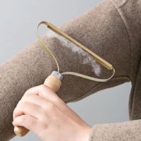 Portable Lint Remover Woolen Coat Fuzz Fabric Shaver Brush F...