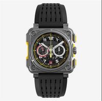 Relógios de pulso 2021 relógio de quartzo homens br sino aço inoxidável ross relógios relógio de pulso militar luxo