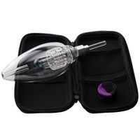 NC Set comb Dab Rig Glass Water Pipes With Gift Box 510 Thre...