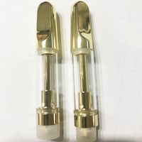 Gold Ceramic Coil Vape Cartridges Atomizer Empty Vapes Pen 5...