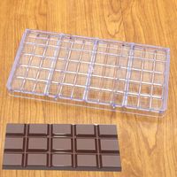 Çikolata Bar Maker Enjeksiyon Sert Polikarbonat Çikolata Kalıp PC Şeker Kalıp SN2379