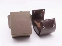 Högkvalitativ Brown Watch Boxes Travel Läderfodral Presentförpackning för Luxury PP Klockor 5726 5711