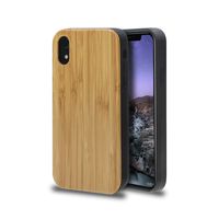 Cassa del telefono di lusso in legno reale per iPhone 11 Pro Max X XS Max XR Casi per telefoni in legno per iPhone 7 8 6 Plus TPU protezione posteriore protezione