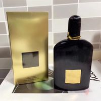 Perfume Men's 100ML Cologne Black VELVET Orchid Charming Fragrance Good gift spray Fresh pleasant fragrances Fast delivery