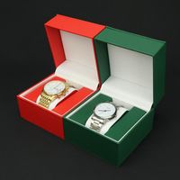 Watch Boxes & Cases Luxury Wooden Box Holder For Watches Men Glass Top Jewelry Organizer Arrival