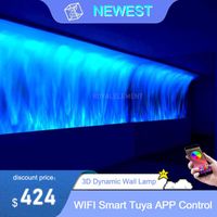 Wall Lamp WIFI Smart 3D LED Dynamic Flood Light Reflector Projector Indoor 32W Spotlight By Express