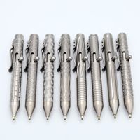 EDC titanium liga caneta tática escrever canetas de assinatura de canetas frescas ferramentas portáteis auto-defensoras