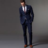 Compre al por mayor Trajes Azul Marino Claro Para Hombre. de bajo precio \u0026  de calidad con envío gratuito | Es.DHgate
