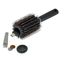 Saç Fırçası Siyah Stash Güvenli Derion Gizli Güvenlik Saç Fırçası Gizli Değerli Eşyalar Ev Güvenlik Saklama Kutuları Için Hollow Konteyner 259 V2