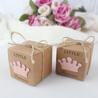 Gift Wrap 50pcs Kraft Paper Hand Made Tag With Love For DIY Box Candy Cupcake Thank You Tags/handmade Favors Name Brand