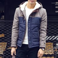 Erkek Aşağı Parkas Toptan-2021 Kış Ceket Erkekler Yüksek Kaliteli Pamuk Giysi Kalınlaşma Pamuk-Yastıklı Palto Artı Boyutu M-5XL1