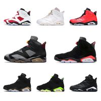Basketball Shoes 6 6S DMP Infrared Black Cat Hare 23 Maroon Alligator Germain Champion UNC Tinker Khaki Green Olive Jumpman Gold Hoops Bordeaux mens sports sneakers