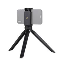 Tripods Multifunctional Pocket Mini Plastic Tripod Mount With Phone Clamp For Smartphones Drop