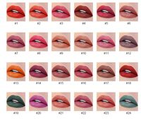 24 color long lasting lip gloss makeup lipgloss waterproof matte liquid lipstick no faded no logo