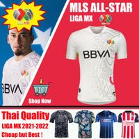 2021 2122 MLS All Star oyunu Ev Beyaz Futbol Formaları Meksika Kulübü Liga MX 21 22 Erkekler Camiseta De Futbol Jersey Kitleri Tayland Futbol Gömlek