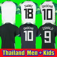 2020 Tailândia Home Away Thai Soccer Jersey 20 21 Okechukwu Okocha Ahmed Musa Iheanacho Futebol Tops Soccer Shuts Homens e Crianças