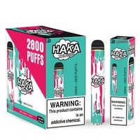 Аутентичные Haka Max одноразовые сигареты POD устройства 2500Установочные 1350 мАч 8,5 мл 5% предварительно заполненный портативный Aokit Cube 2 Stock Elux 3500