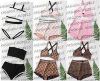 Klasik Tasarımcılar Mayo Bikini Suit Kadınlar Seksi Mayo Bayanlar Backless Split Mektup Çok Renkli Yaz Time Plaj Mayo Rüzgar Swimwea 99
