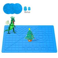 Parti Favor 3D Baskı Kalem Silikon Tasarım Pad ile 2 Parmak Koruyucular Çocuklar ve Yetişkinler için Caps Çizim Aracı