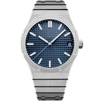 2021 Męskie Automatyczne zegarki Mechaniczne Styl klasyczny 42mm Pełna Pasek ze stali nierdzewnej Najwyższej Jakości Wristwatches Sapphire Super Luminous U1 Factory