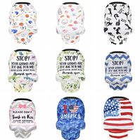 Baby Nursing Cover Stretchy Car Seat Covers Breastfeeding Co...