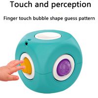 Newest Fidget Toy finger spinner Push Bubble Sensory Fidgets Venting Autism Needs Anxiety Reliever Decompression Toys Surprise wholesale