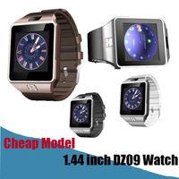 DZ09 Smart Watch 1,44 -дюймовый сенсорный экран с камерой SIM -карта Smart Wwatch для iOS Android поддержки Multi Languages