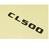 Matt Black ABS Car Trunk Rear Number Letters Words Badge Emblem Decal Sticker for Mercedes Benz CL Class CL500