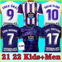 Real Valladolid futbol formaları 21 22 Weissman FEDE S. Sergi Guardiola Óscar Plano L. Olaza R.Alcaraz Marcos Andre camisetas de fútbol 2021 2022 erkek çocuklar kiti formalarını