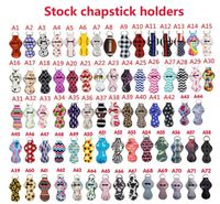 Favor Gifts 72 Pattern Color Printing Neoprene Chapstick Hol...