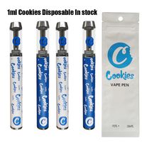Cookies Einweg-Vape-Stifte E-Zigaretten 1ML-keramische Spule leerer Vapes-Kits Schraube in runder Tipp-Verdampfer 400mAh-Akku-Atomer-Packung