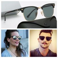 2021 Gafas de sol de diseño polarizado de marca de lujo Hombres Mujeres Piloto UV400 Gafas de metal Marco de metal Lente Polaroid Gafas de sol