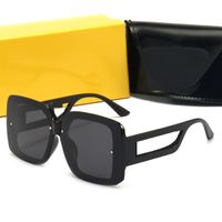 Commercio all'ingrosso designer classico occhiali da sole moda moda tendenza adumbrale design per uomo donna occhiali da sole di lusso a prova di sole ultravioletti telaio integrale 5 colori opzionale di alta qualità