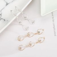 Elegant Water Drop Crystal Long Dangle Earrings For Women Rh...