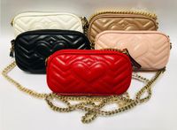 Хорошее качество 10 цветов женские сумки золотые серебряные цепи сумки через плечо Crossbody Mini Soho Bag Disco Messenger