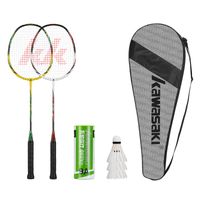 Kawasaki Racket 1U aluminiumlegering frame badminton racket string up-0160 met gratis geschenk shuttlecock