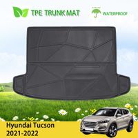 TPE-Auto-hintere Boot-Fracht-Liner-Bodenmatte-Trunk-Tablett für Hyundai Tucson 2021-2022