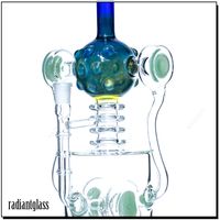 Technology 14inches Recycler Dab Rig Big bongs Water Pipes T...