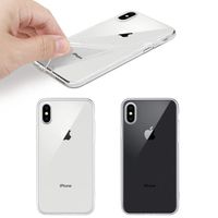 Ultra mince Slim Clear Soft TPU Funda pour iPhone X XS 8 7 6 5 S Plus Case Transparent pour iPhone 11 12 Pro Max XR SE 2 2021 Couverture