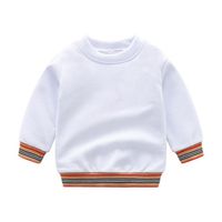 2021 Nuevo primavera otoño bebé niños niñas suéteres niños algodón jersey niños manga larga suéter sudadera infantil 2-7 años