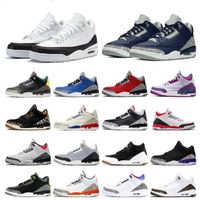 2021 Basketball Shoes Men 3s Jumpman 3 Royal Cement Fire Red...