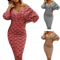 Sexy V Neck Women Bodycon Package Party Dress Spring Autumn ...