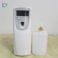 Smart LCD automatische geursproeier aerosol dispenser auto toilet luchtverfrisser voor thuis met lege blikjes parfum dispenser Y200106
