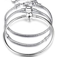 Charm Bracelets Snake Chain Fit Original Beaded Bracelet For...