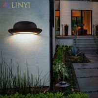 Outdoor Wall Lamps Indoor Lamp 12W LED Dimmable Light Aisle Stair Decorate Lighting Fixture Bedroom Bedside Aluminium AC110V 220V