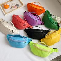 Designer crianças nylon peito mochilas 2022 crianças esporte cintura sacos meninos meninas busto messenger bag a8480