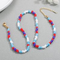 Chains Beads Necklace Women Minimalist Neck Chain Bohemian Style Colorful Dainty Jewelry 2021 Fashion Trends Party Gift For Man