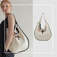 Evening Bags Fashion Canvas Women Handbags Large Capacity La...