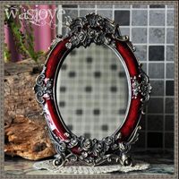 European Antique Mirror Vanity For Table Makeup Decorative Home Decoration J022 Mirrors1